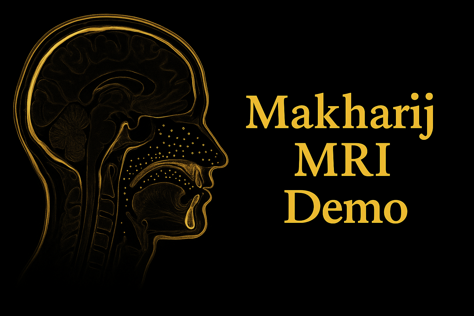 Makharij MRI Demo
